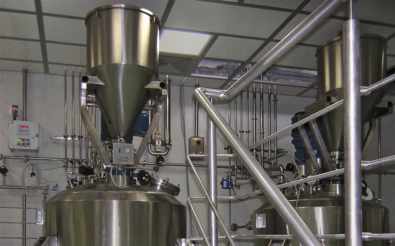 Impianti cosmetici chimici farmaceutici e alimentari